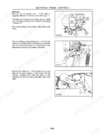 Case IH RB454, RB464, RB554, RB564 round baler tailgate removal steps with numbered photos