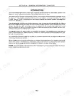 Case IH RB454, RB464, RB554, RB564 round baler general information introduction text page