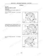 Case IH RB454, RB464, RB554, RB564 round baler PTO constant velocity joint disassembly photos