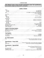 case-ih-stx280-stx330-steiger-tractor-operator-manual-87366119-specs-243.webp Case IH STX280, STX330 engine, lubrication, fuel, air intake, and transmission technical specifications table.