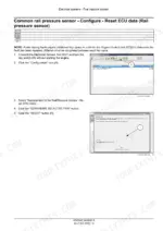 case-sr210-tr310-service-manual-electrical-system-and-engine-controls-652.webp Case SR210, SR240, SV280, TR270, TR310 skid steer loader / compact track loader rail pressure sensor ECU data reset procedure with service tool screens