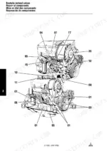 deutz-912-913-diesel-engine-workshop-manual-0297-9763-exploded-view-95.webp Deutz 912, 913 exploded view diagram showing engine component repair points and numbered reference locations.