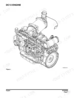 doosan-dl420-3-wheel-loader-shop-manual-950106-00437e-engine-135.webp Doosan DL420-3 wheel loader Scania DC13 engine assembly view
