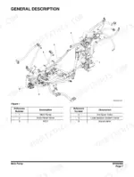 doosan-dl550-3-wheel-loader-shop-manual-950106-00434e-hydraulics-963.webp Doosan DL550-3 wheel loader Main pump layout with main relief valve, MCV, 3rd spool valve, load isolation valve and accumulator