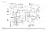 Doosan DX140LCR-3 excavator Fold-out electrical schematic with controllers, relays, switches and optional circuits