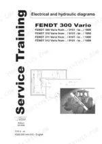 fendt-309-312-vario-com-iii-tractor-workshop-manual-electrical-circuit-diagrams-group-9000-426.webp Fendt 309, 310, 311, 312 Vario tractor Title sheet of the electrical and hydraulic diagrams section with chassis ranges