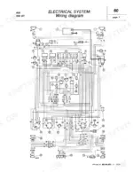 fiat-450-450-dt-450-special-450-dt-special-tractor-shop-manual-603-54-203-wiring-121.webp Fiat 450 electrical system wiring diagram showing numbered components and connections.