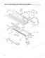 Gehl 1160, WM1160 exploded view of main frame and crop guide components for units before serial number 20651.