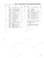 gehl-1160-windrow-merger-parts-catalog-904197-parts-list-7.webp Gehl 1160, WM1160 parts list for main frame and crop guide components before serial number 20651.
