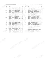 gehl-1160-windrow-merger-parts-catalog-904197-parts-list-9.webp Gehl 1160, WM1160 parts list for main frame and crop guide components after serial number 20650 with reference numbers.
