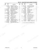 gehl-1310-fixed-chamber-round-baler-parts-catalog-906075-parts-list-11.webp Gehl 1310, RB1310 parts list for main drive and connector drive systems, including sprockets, chains, and tensioner assemblies.