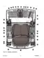 Gehl 153, 193, 223 operator manual diagram showing top-down view of cabin equipment and controls with numbered callouts.
