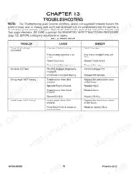 gehl-170-grinder-mixer-operator-manual-907084-troubleshooting-72.webp Gehl 170 Mixall troubleshooting table for Mill and Mixer Drive issues including power shaft, auger, and belt problems.