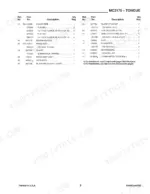 gehl-2175-mower-conditioner-parts-catalog-906693-parts-list-7.webp Gehl 2175, MC2175 parts list table for tongue assembly components including hitch plate, jack, and driveline shield.