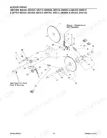 gehl-309-312-315-322-manure-spreader-parts-catalog-907504-chassis-parts-10.webp Gehl 309, 312, 315, 322 auger drive exploded view diagram showing sprockets, chains, and tensioner components.