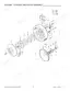 Gehl 3210, 3250 exploded view diagram of the flywheel and clutch assembly with numbered parts list components.