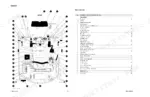 gehl-480-all-wheel-steer-loader-operator-manual-918115-operations-36.webp Gehl 480 cab overview diagram with numbered components and reference table for operator controls and interior features.