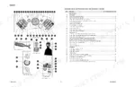 gehl-480-all-wheel-steer-loader-operator-manual-918115-operations-38.webp Gehl 480 instrument panel, multifunctional lever, joystick, and heating switch panel component identification diagram.