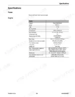 gehl-480-all-wheel-steer-loader-operator-manual-918115-specs-135.webp Gehl 480 specifications table for Deutz F4M 2011 diesel engine, including displacement, torque, and valve clearance data.