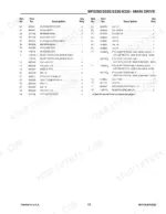 gehl-8280-8285-8330-8335-mixer-feeder-parts-catalog-909748-parts-list-15.webp Gehl 8280, 8285, 8330, 8335 parts list for main drive system, including PTO shafts, bearings, and hardware reference numbers.