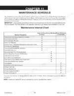 gehl-sl5635sx-variants-skid-loader-operator-manual-907845-maintenance-75.webp Gehl SL5635SX, SL5635SXT, SL5635DXT, SL6635SXT, SL6635DXT, SL5635, SL6635 maintenance interval chart for daily, 100, and 500 hour service.