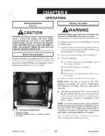 gehl-sl5635sx-variants-skid-loader-operator-manual-907845-operations-38.webp Gehl SL5635SX, SL5635SXT, SL5635DXT, SL6635SXT, SL6635DXT, SL5635, SL6635 operator manual page showing engine starting procedures.