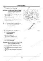 hitachi-zaxis-75us-hydraulic-excavator-operator-manual-em1cc-1-1-procedures-155.webp Hitachi ZAXIS 75US maintenance procedure for checking engine oil level and changing engine oil and filter.