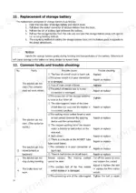 hyster-a3c2-a3b6-a3c3-pedestrian-straddle-truck-operator-manual-4245857-troubleshooting-28.webp Hyster A3C2, A3B6, A3C3 storage battery replacement procedure and troubleshooting table for common stacker faults.