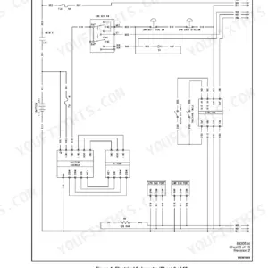 Hyster AP20Z electrical schematic showing battery charger, key switch, battery disconnect switches, and CAN port wiring.