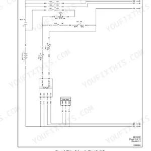 Hyster BE80ZHD, BE100ZHD wiring schematic showing battery, fuses, key switch, display, and CAN port connections.