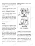 hyster-e1-25xl-variants-electric-lift-trucks-service-manual-620-srm-294-procedures-12.webp Hyster E1.25XL-J3.00XL service manual: Traction motor removal procedure and diagrams showing motor with optional seat brake.