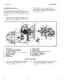 Hyster F5.0UT, F100UT transmission overview with exploded view diagram of torque converter, gear shafts, and inching valve assembly.