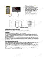 hyster-p1-5ut-electric-pallet-truck-service-manual-4280034-error-codes-41.webp Hyster P1.5UT (A3D1) controller testing procedure, multimeter diagram, and Table 1 controller output values.