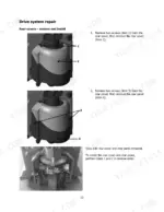 hyster-p1-5ut-electric-pallet-truck-service-manual-4280034-procedures-13.webp Hyster P1.5UT (A3D1) drive system repair: removing and installing the rear cover and rear panel components.