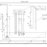 Hyster P1.8, P2.0, P2.0L, P2.2 electrical system wiring diagram showing motor M1, M2, controller A1, and sensor connections.