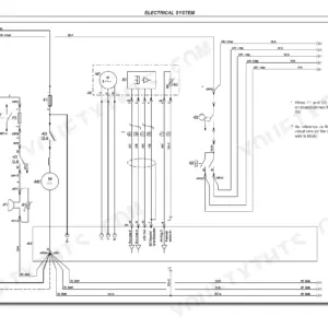 Hyster P1.8, P2.0, P2.0L, P2.2 electrical system wiring diagram showing motor M1, M2, controller A1, and sensor connections.