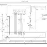 Hyster P2.0HL electrical system wiring diagram showing motor M1, M2, controller A1, and encoder connections.