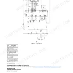 Hyster P40UT, A3B0, P2.0UT electrical wiring diagram showing traction controller, motors, and component reference table.