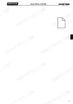 hyster-r1-0e-r1-2e-r1-4e-retractable-truck-service-manual-4217108-hydraulic-104.webp Hyster R1.0E, R1.2E, R1.4E service manual page header for the electrical system section with page number 3.