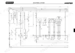 hyster-rs1-6n-forklift-truck-service-manual-4174593-wiring-70.webp Hyster RS1.6N electrical system wiring diagram showing fuses, steering wheel sensor, and controller connections.