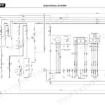 Hyster RS1.6N electrical system wiring diagram showing fuses, steering wheel sensor, and controller connections.