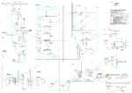 Hyster RS45-27CH, RS45-31CH hydraulic schematic showing main valve, manifold, load holding valves, and steering control unit.