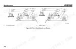 hyster-rs45-27ch-rs45-31ch-rs46-29ch-rs46-33ch-reachstacker-operator-manual-4213743-4213744-maintenance-148.webp Hyster RS45-27CH, RS45-31CH, RS46-29CH, RS46-33CH diagram showing procedure to put a reach stacker on blocks for tires.