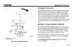 hyster-rs45-27ch-rs45-31ch-rs46-29ch-rs46-33ch-reachstacker-operator-manual-4213743-4213744-operations-121.webp Hyster RS45-27CH, RS45-31CH, RS46-29CH, RS46-33CH cab release lever diagram, emergency evacuation, and automatic greasing system info.