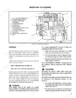 hyster-s1-25xl-variants-lift-truck-repair-manual-1300-srm-255-exploded-view-10.webp Hyster S1.25XL-H35XL Mazda M4-121G engine diagram showing components like cylinder block, crankshaft, and rocker arm cover.