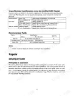 hyster-t3-0ut-sit-drive-electric-tow-tractor-service-manual-4279936-maintenance-11.webp Hyster T3.0UT 1200-hour maintenance schedule, recommended fluids table, and driving system operation principles.