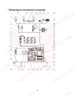hyster-t3-0ut-sit-drive-electric-tow-tractor-service-manual-4279936-wiring-22.webp Hyster T3.0UT wiring diagram showing electrical components, battery bank, controller, and lighting system connections.