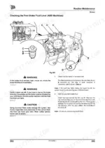 jcb-3200-3230-3200-plus-3230-plus-fastrac-operator-manual-9811-5550-wiring-212.webp JCB Fastrac 3200 & 3230 maintenance procedure for checking ABS foot brake fluid reservoir levels.