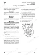 jcb-515-40-loadall-service-manual-9803-9900-4-procedures-13.webp JCB 515-40 service manual procedure for moving a disabled machine, including transmission bypass valve adjustment diagram.