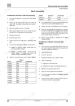 jcb-hm012t-variants-hydraulic-breaker-service-manual-9813-5850-01-torque-63.webp JCB HM012T–HM380T power cell installation procedures, torque settings tables, and side plate assembly instructions.
